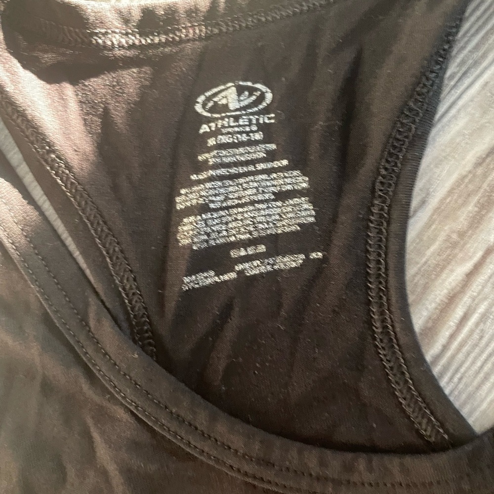 Black Racerback Tank - Picture 2 of 2